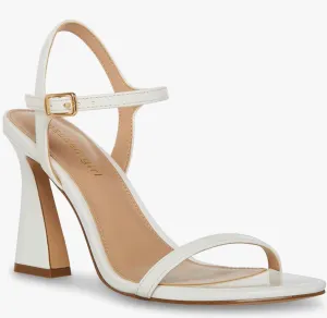 Round Toe Sculpted Block Heel