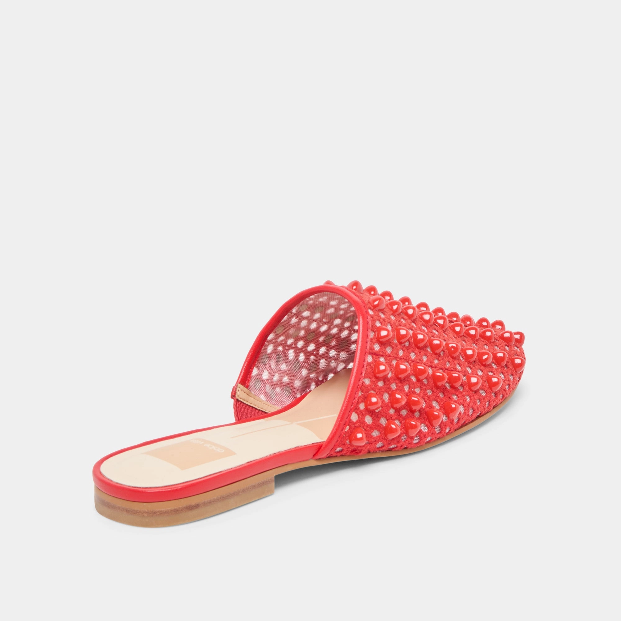 Easy Wear Shoes Yoga Glow ROVA BEAD FLATS CHILI BEADED MESH