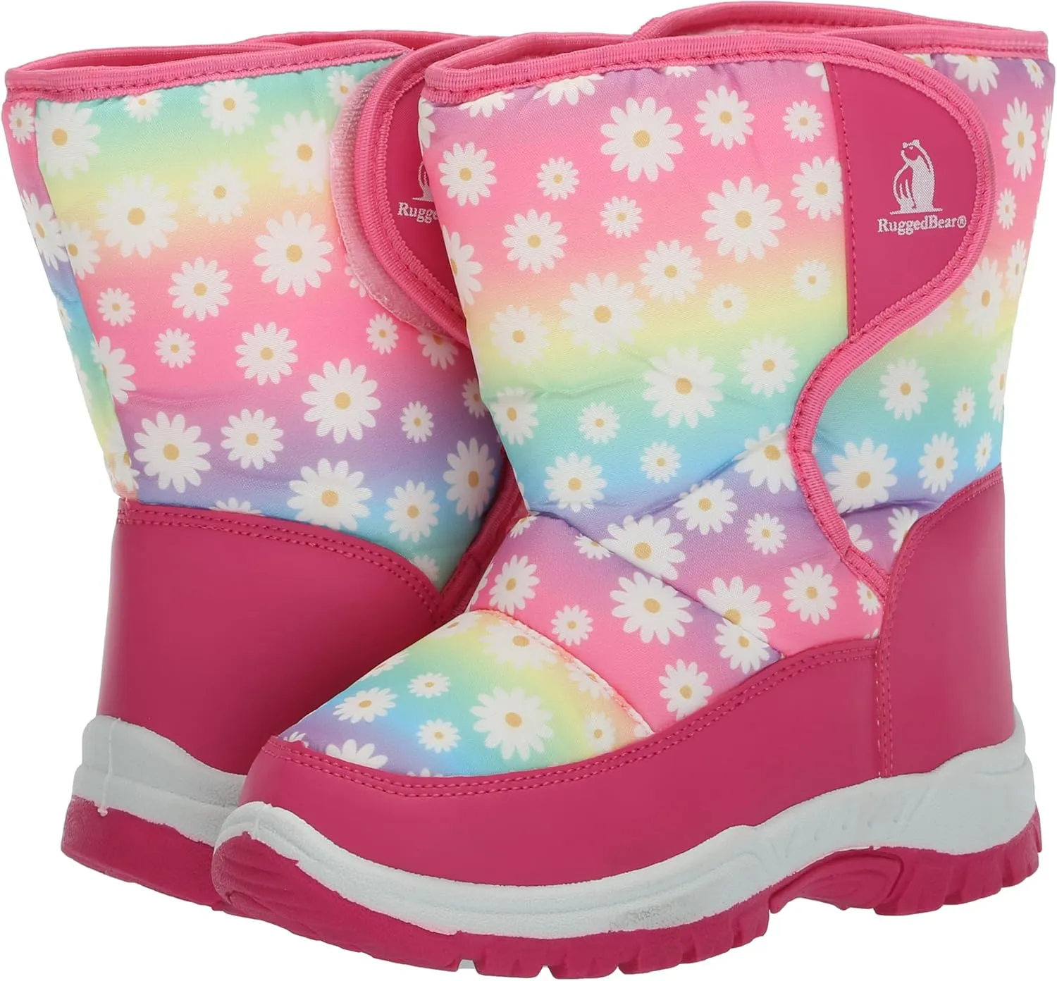 Rugged Bear Girl's Winter Outdoor Water Resistant Snow Boots
