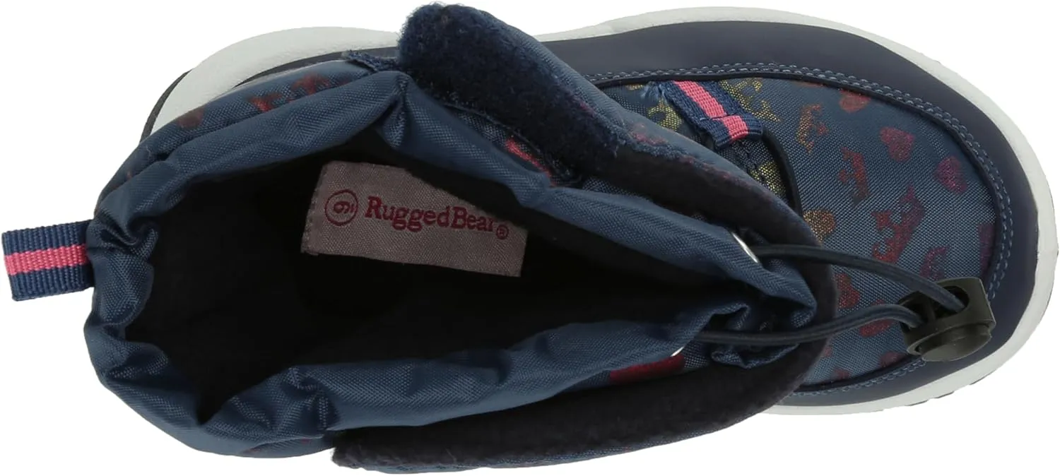 Rugged Bear Girl's Winter Outdoor Water Resistant Snow Boots