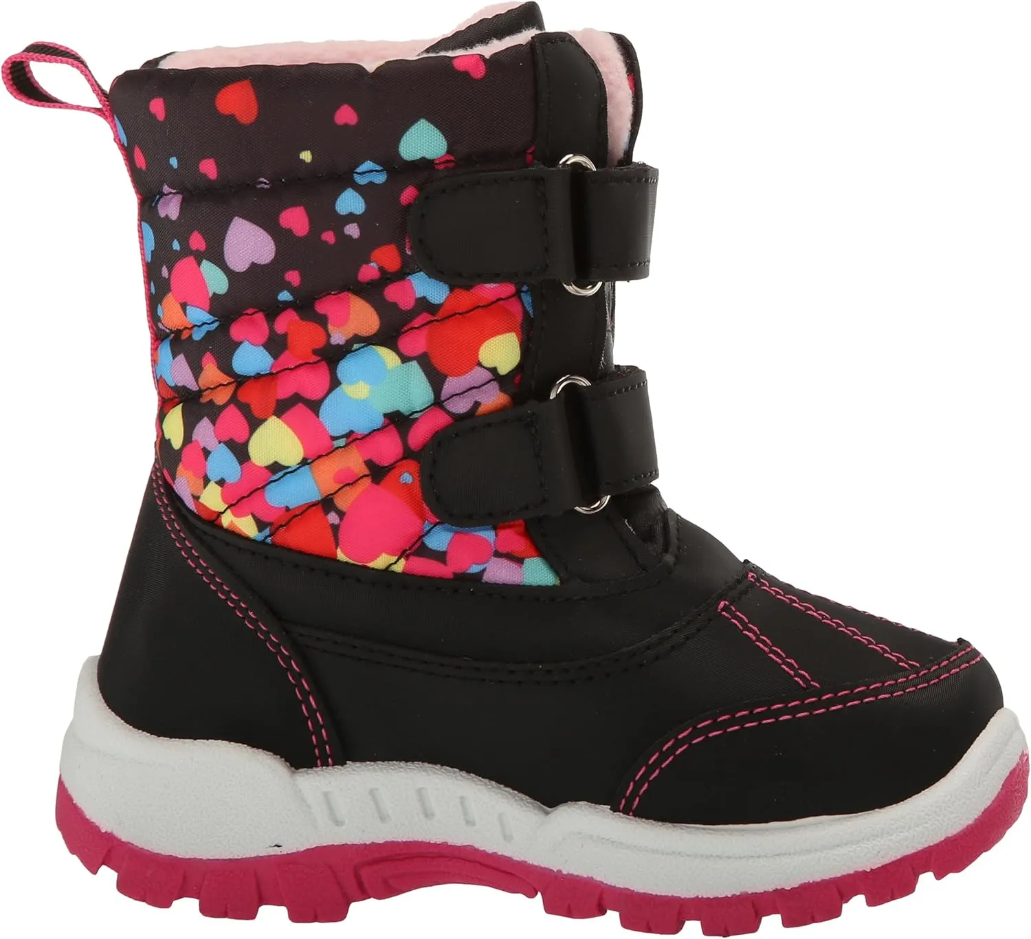 Rugged Bear Girl's Winter Outdoor Water Resistant Snow Boots