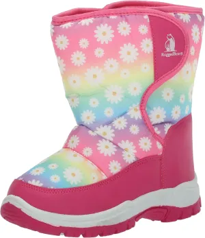 Rugged Bear Girl's Winter Outdoor Water Resistant Snow Boots