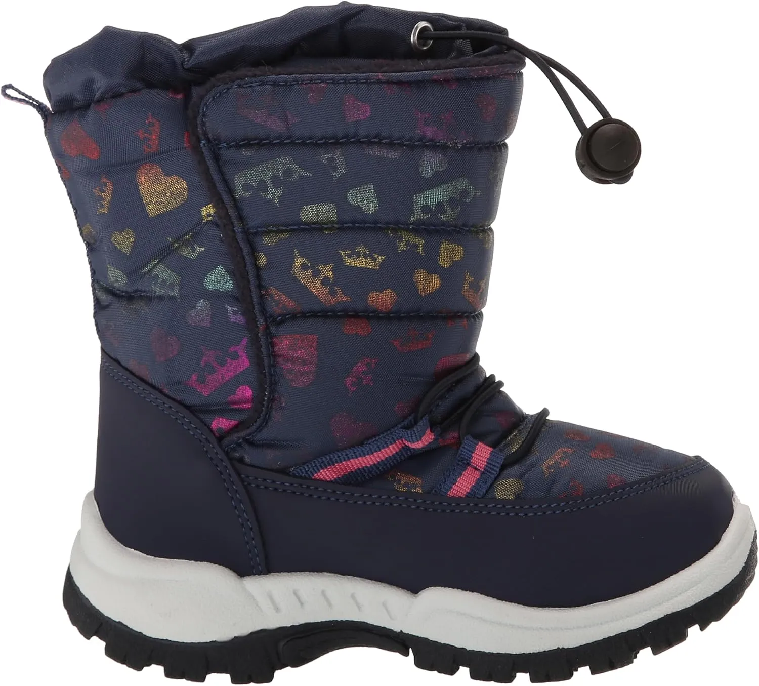 Rugged Bear Girl's Winter Outdoor Water Resistant Snow Boots