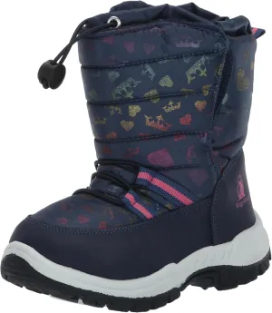 Rugged Bear Girl's Winter Outdoor Water Resistant Snow Boots