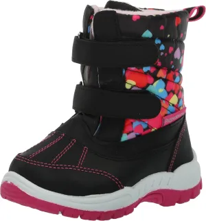 Rugged Bear Girl's Winter Outdoor Water Resistant Snow Boots