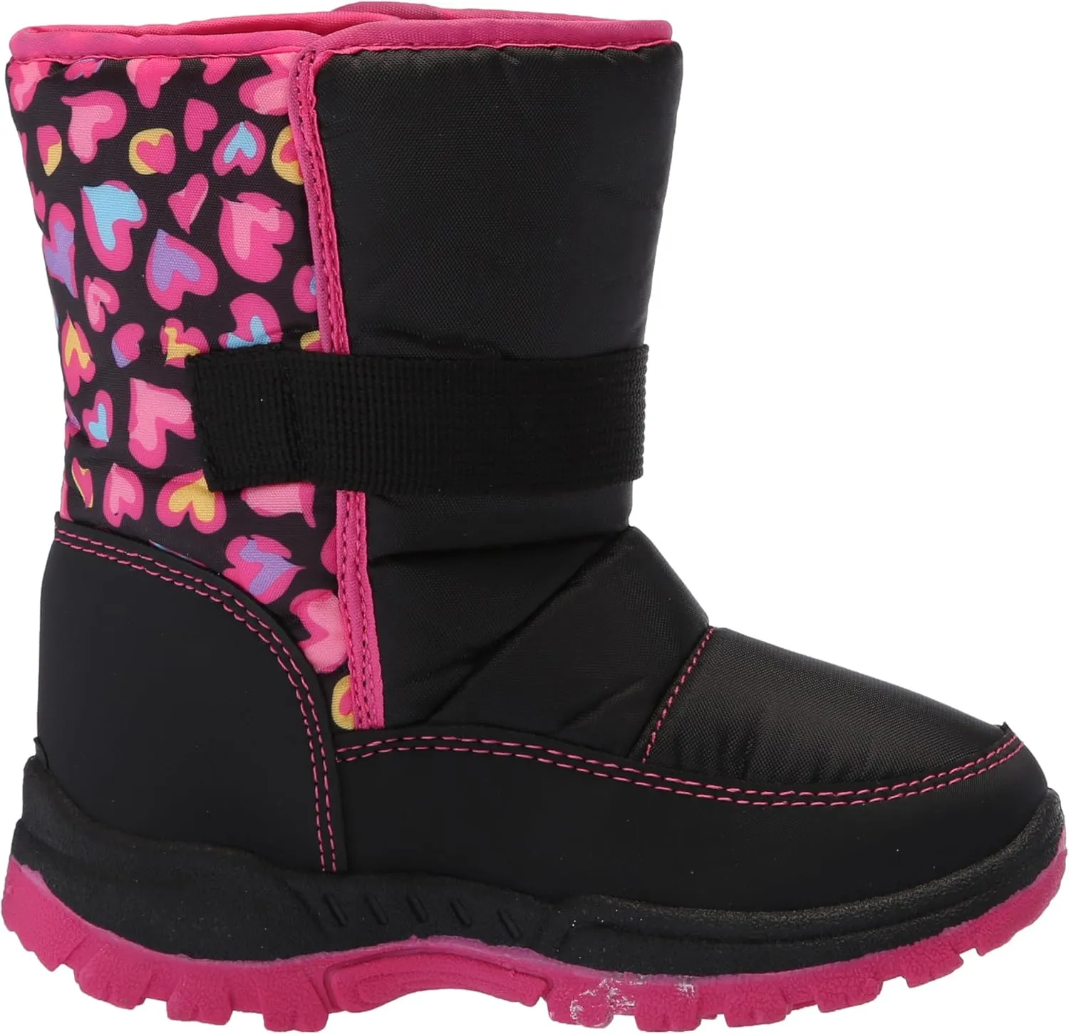 Rugged Bear Girl's Winter Water-Resistant Fur Lined Top Boots