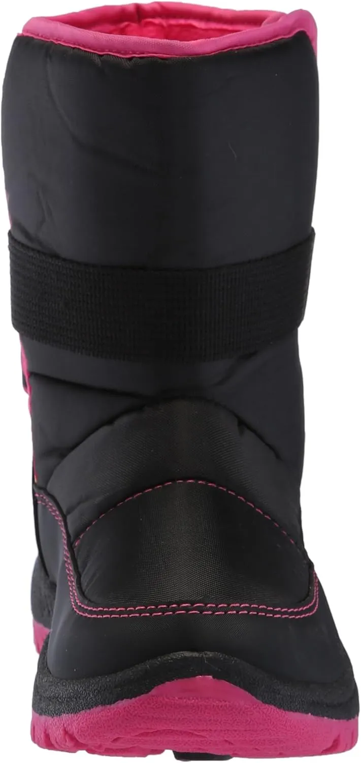 Rugged Bear Girl's Winter Water-Resistant Fur Lined Top Boots