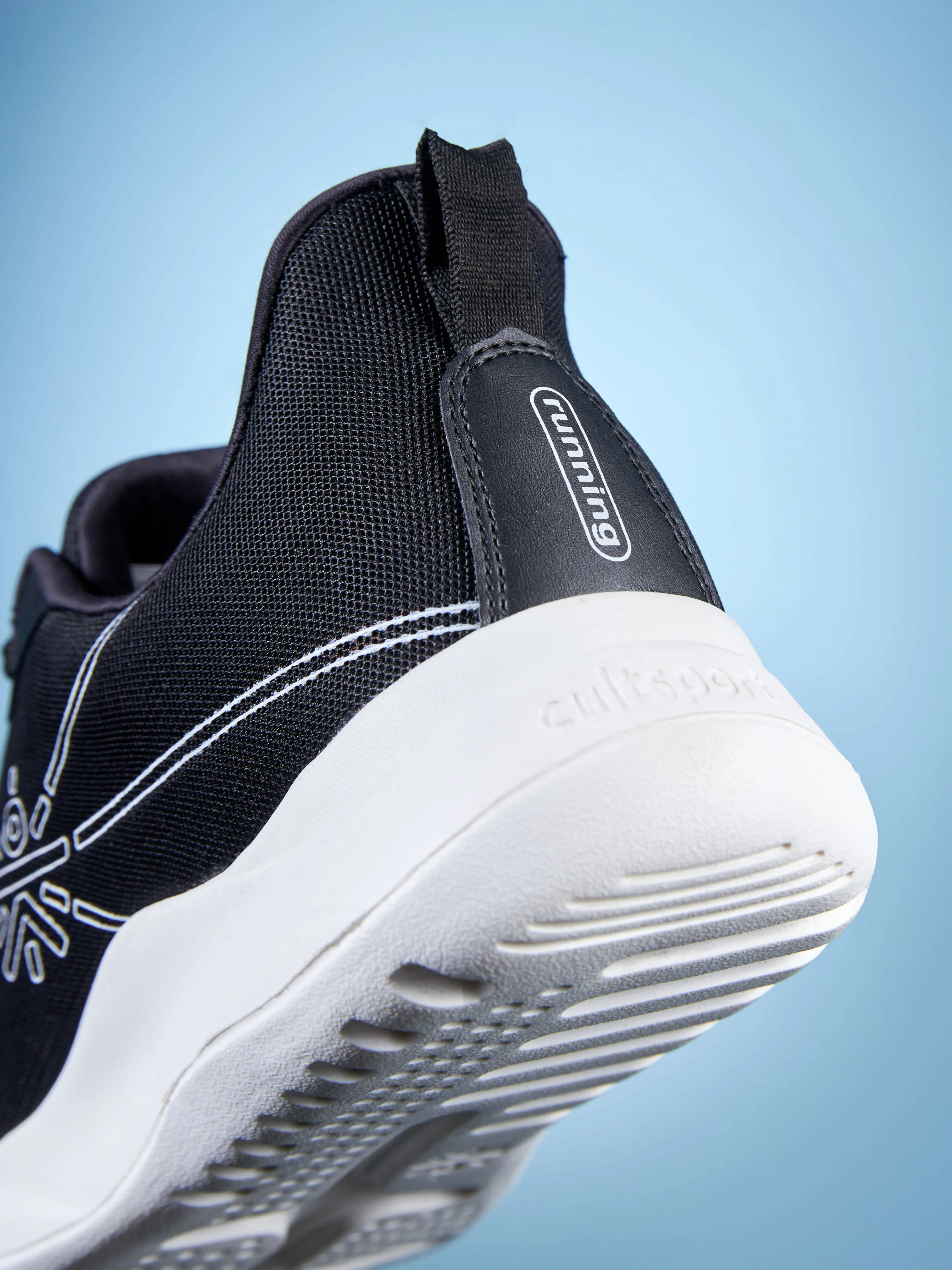 Rush Men Running Shoes - Black