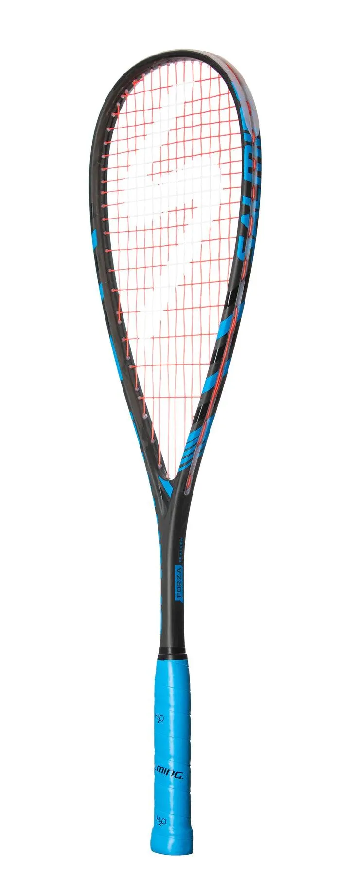 SALMING FORZA FEATHER BLACK/CYAN