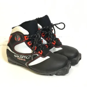 Salomon Junior Team SNS XC Ski Boots - Size US 3.5 - Pre-Owned - F587DY