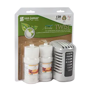 San Jamar Air Freshener Dispenser & Fill
