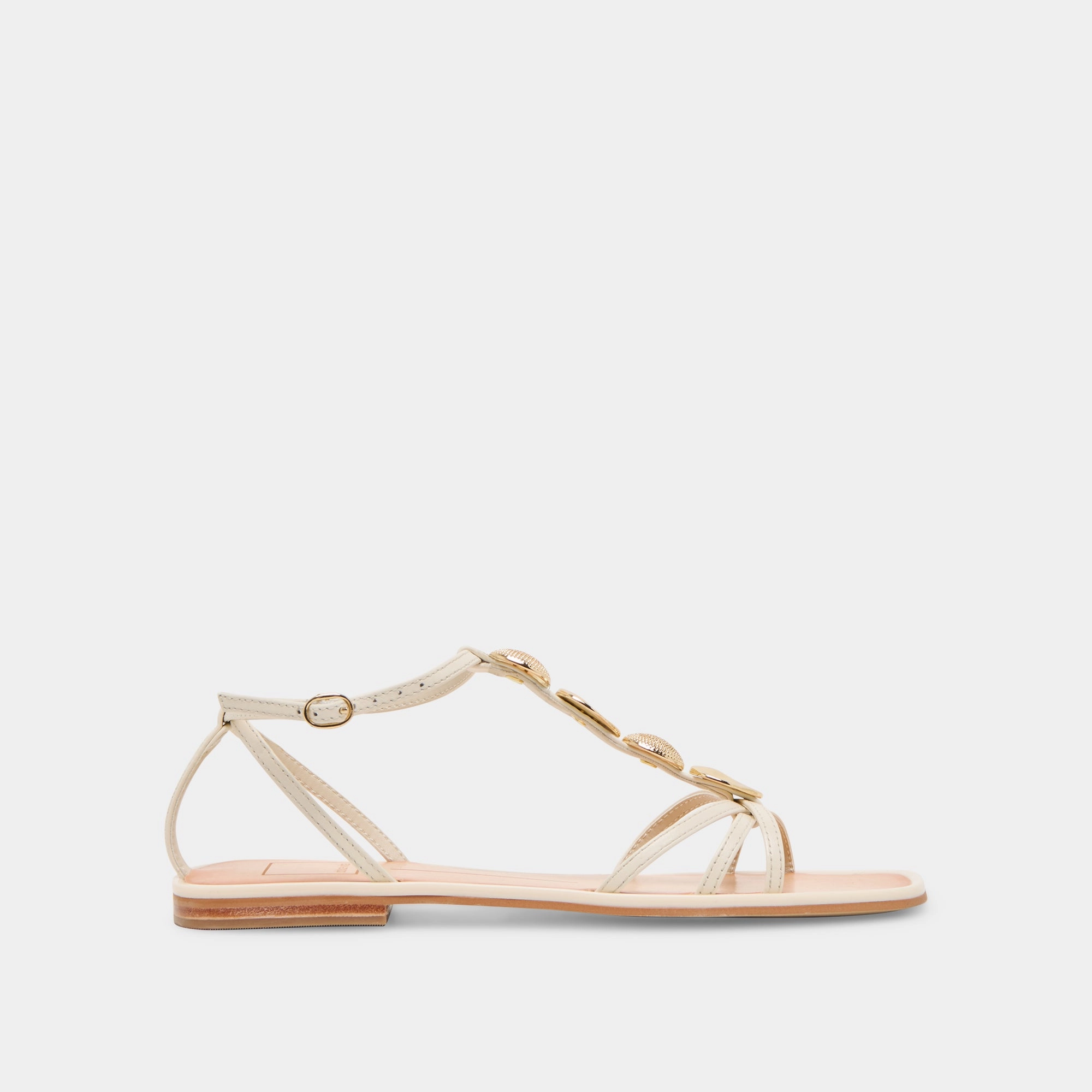 FAUN SANDALS OFF WHITE LEATHER Step Out