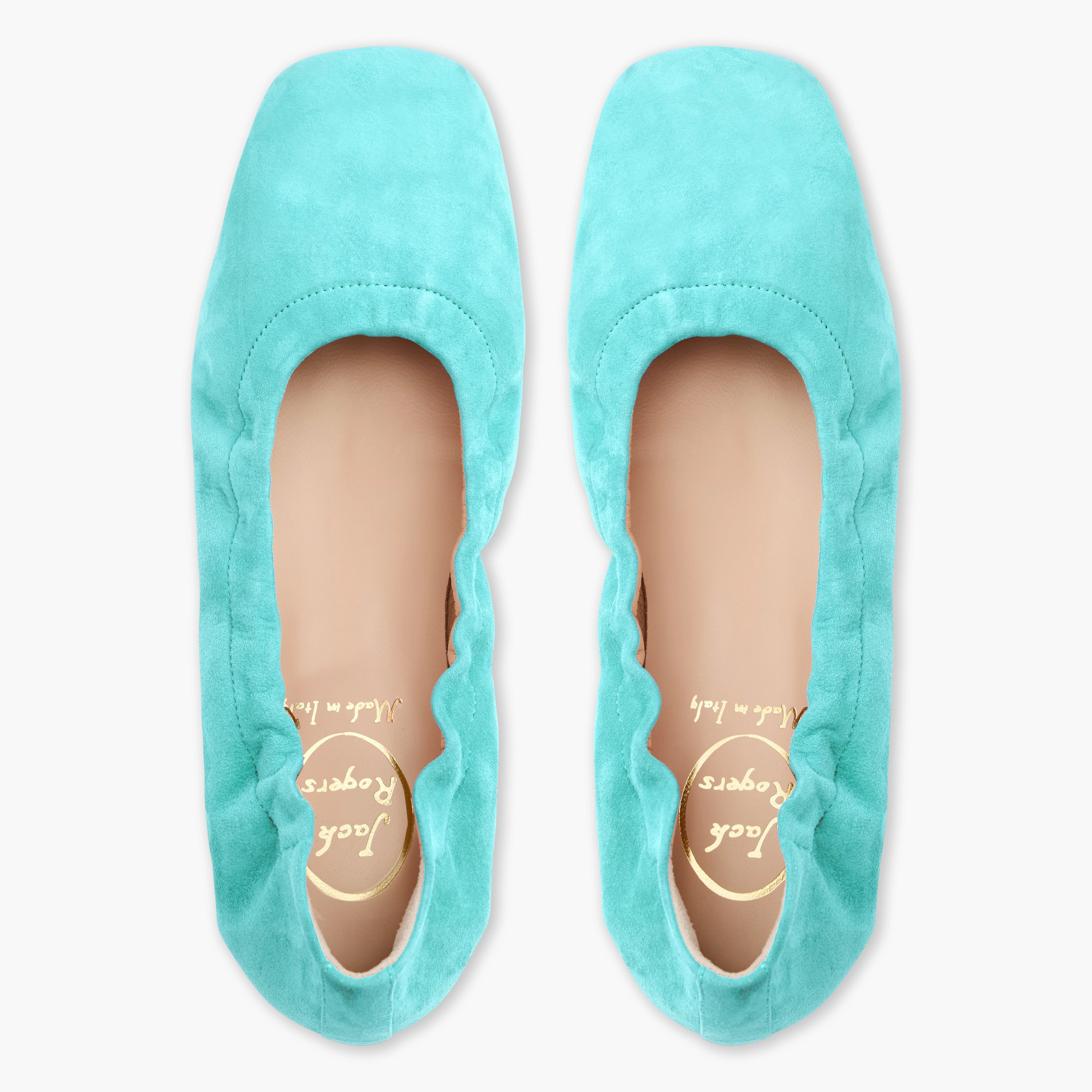 Santa Maria Italian Suede Ballet Flat Help Day Sun Rise