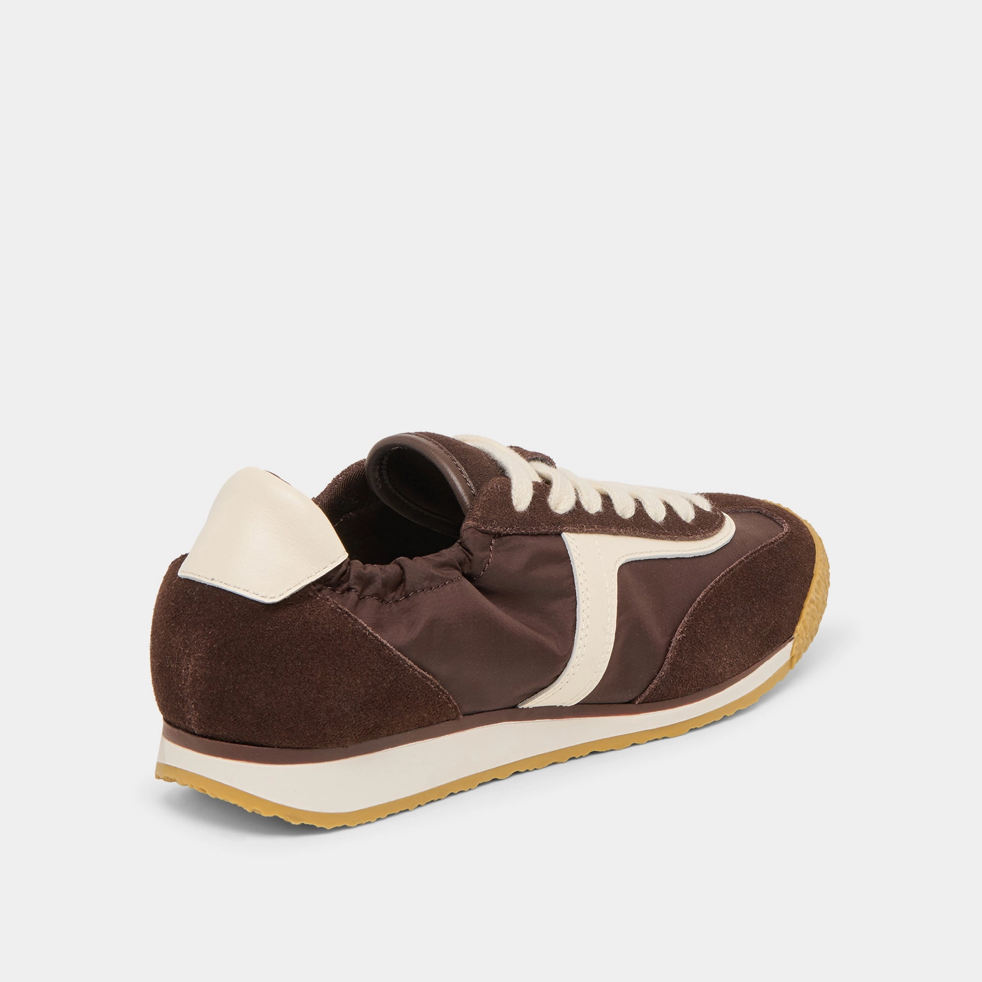 SARIYA SNEAKERS DK BROWN NYLON Eco Friendly Fabric Gradient Density