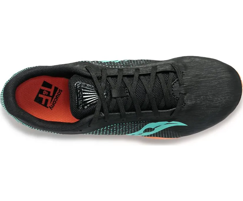 Saucony | Spitfire 5 | Men's | Black/Cool Mint