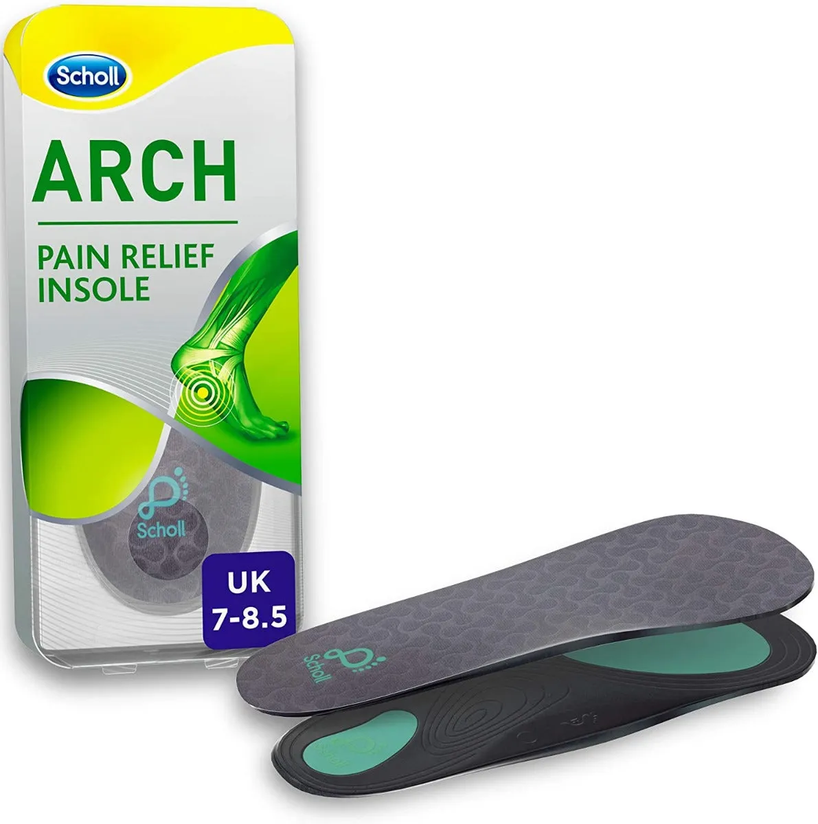 Scholl Orthotic Ball of Foot & Arch Pain Relief Insole