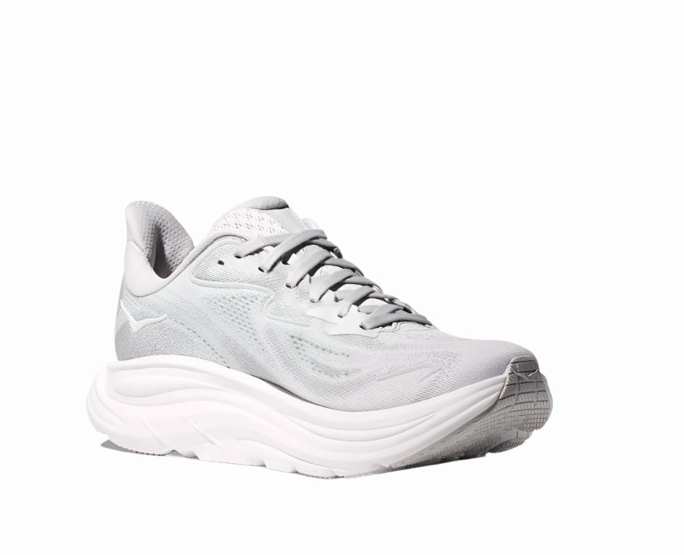 HOKA CLIFTON 10 WIDE WOMEN'S Dynamic Traction Pattern Distinctive Design