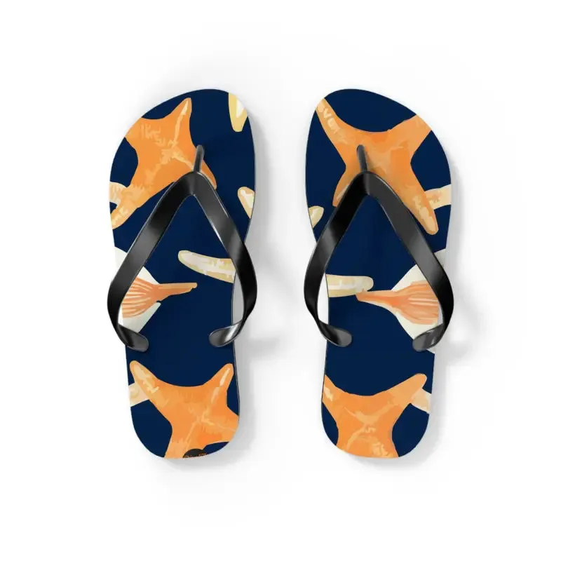 Seas the Day Unisex Star Fishes Flip Flops