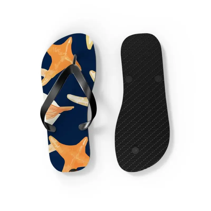 Seas the Day Unisex Star Fishes Flip Flops