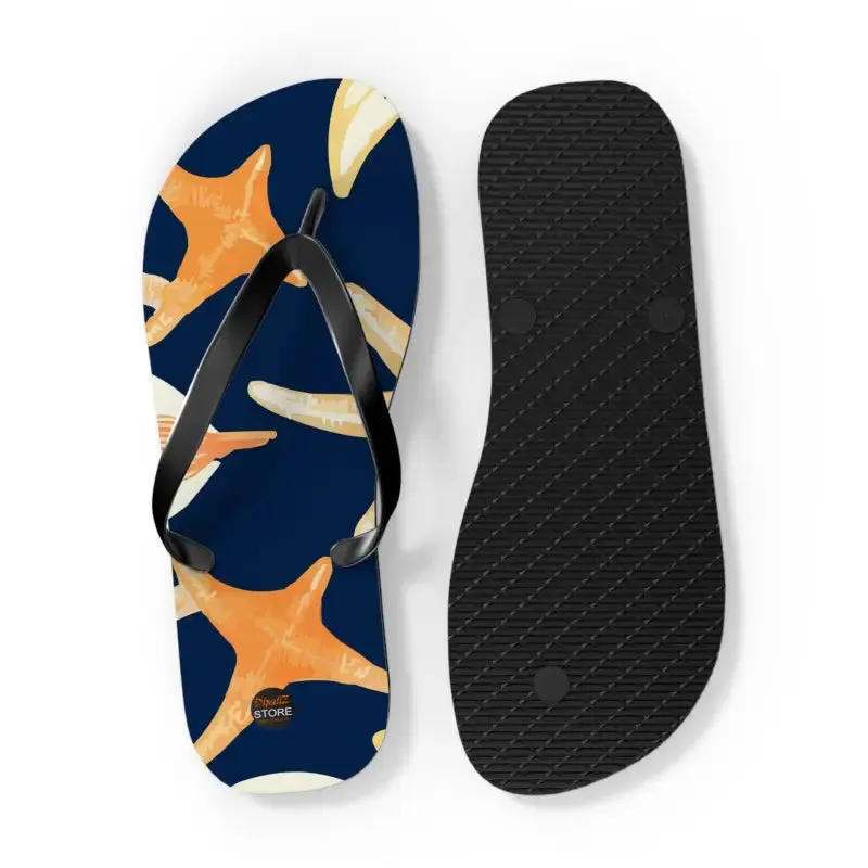 Seas the Day Unisex Star Fishes Flip Flops