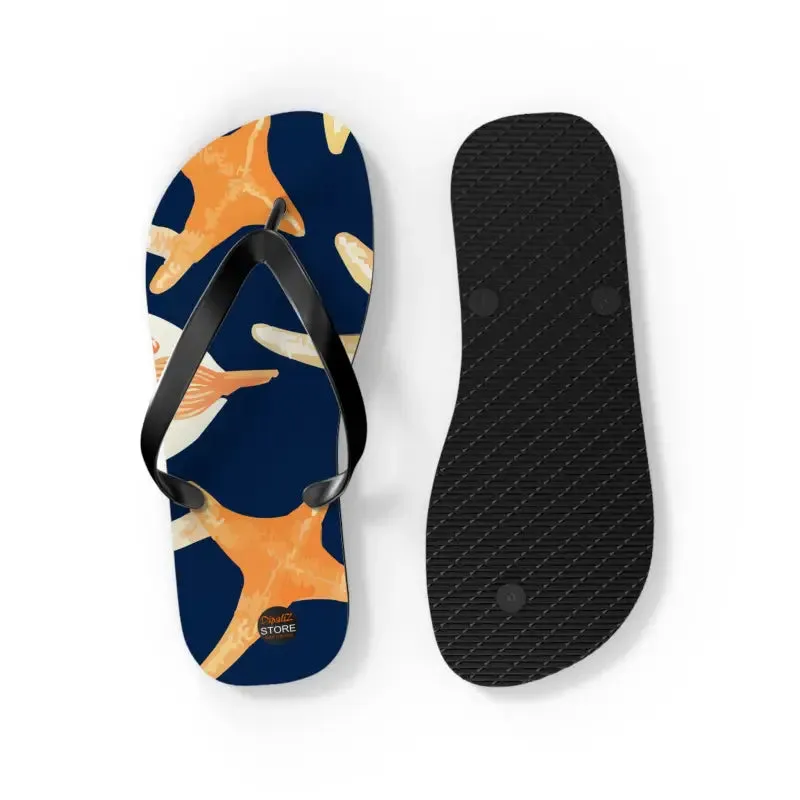 Seas the Day Unisex Star Fishes Flip Flops