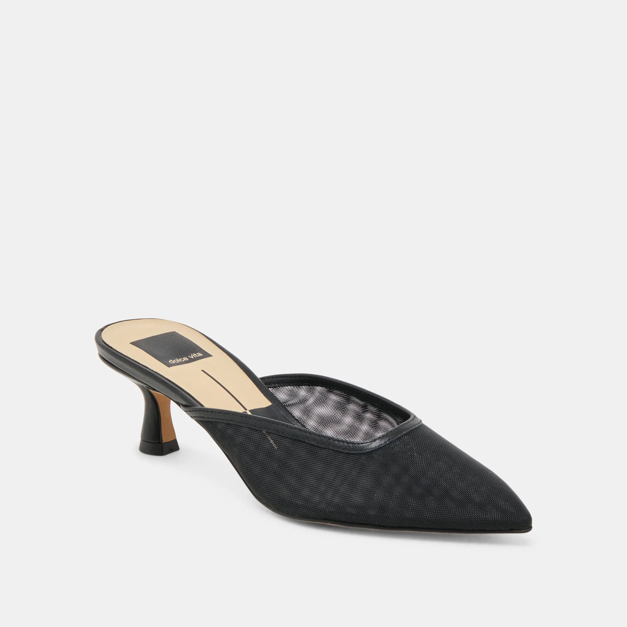 Dressy Footwear CLEO HEELS ONYX MESH