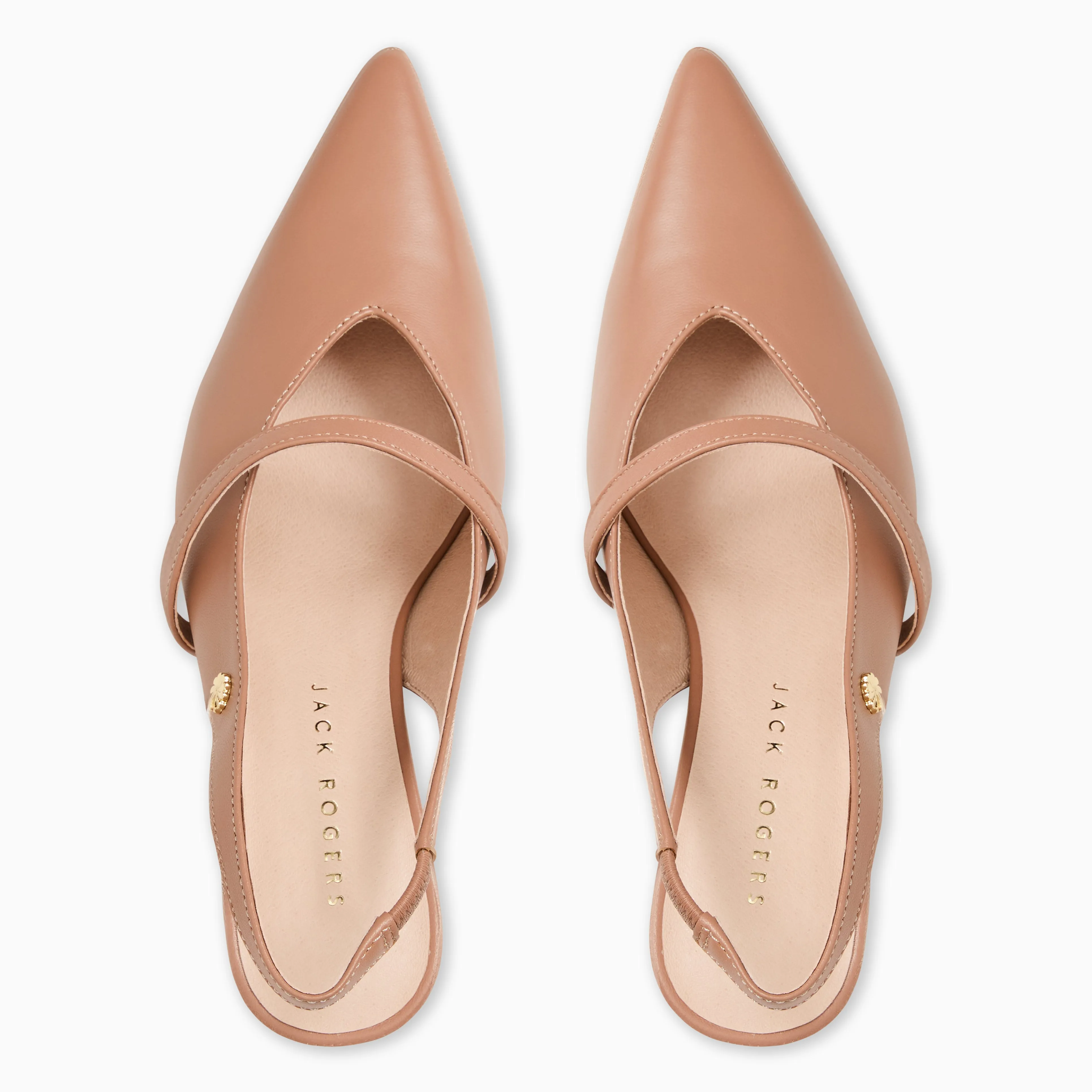 Blythe Leather Slingback Heel Night Spark