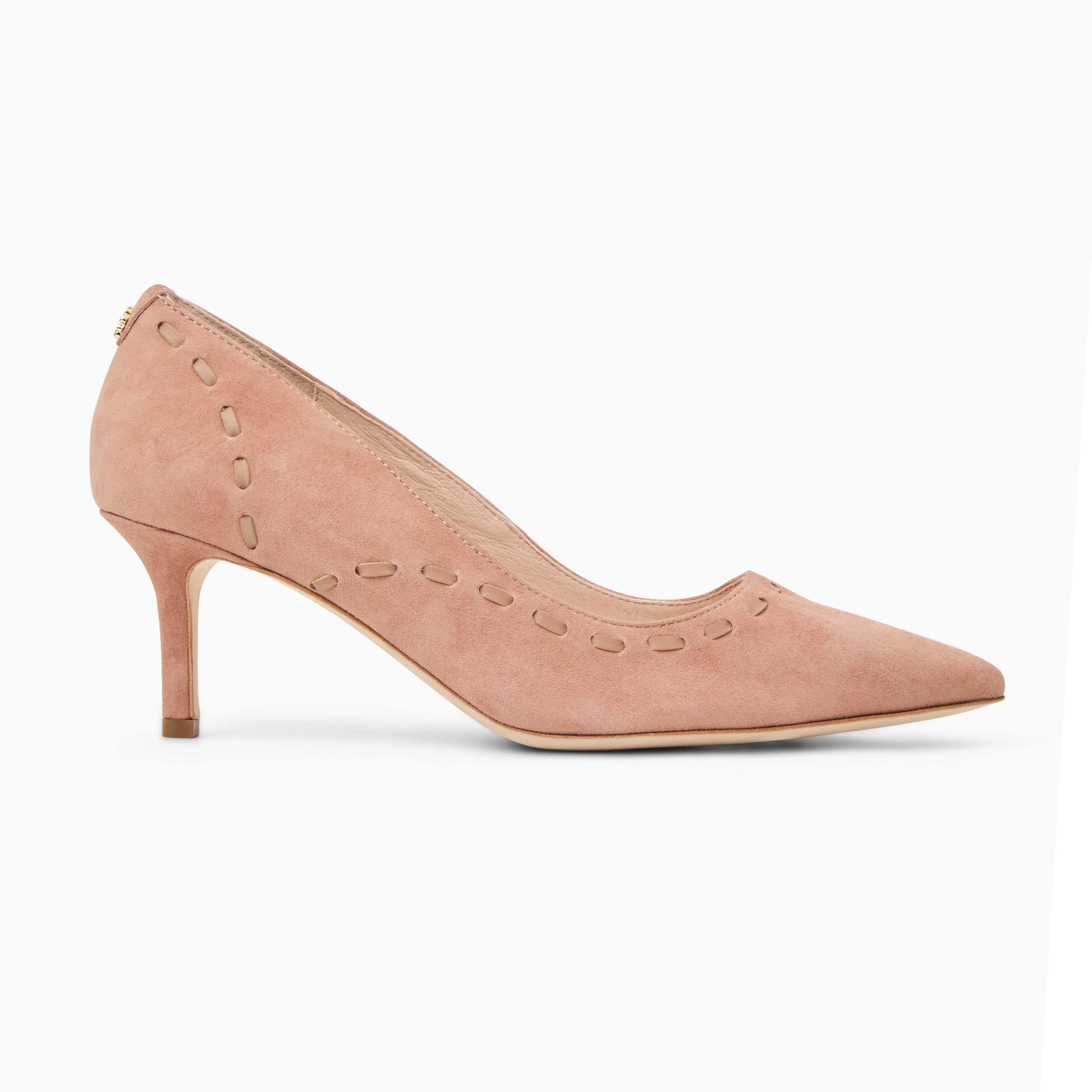 Glamorous Appeal Bridgette Suede Heel Pump