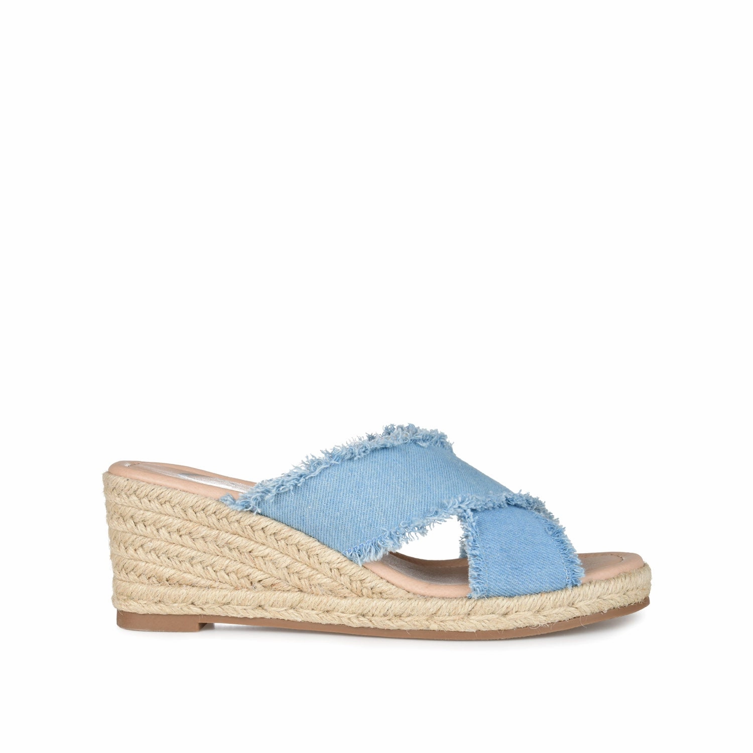 Outfit Boost Gel Cushioning SHANNI ESPADRILLE WEDGE HEELED SANDALS