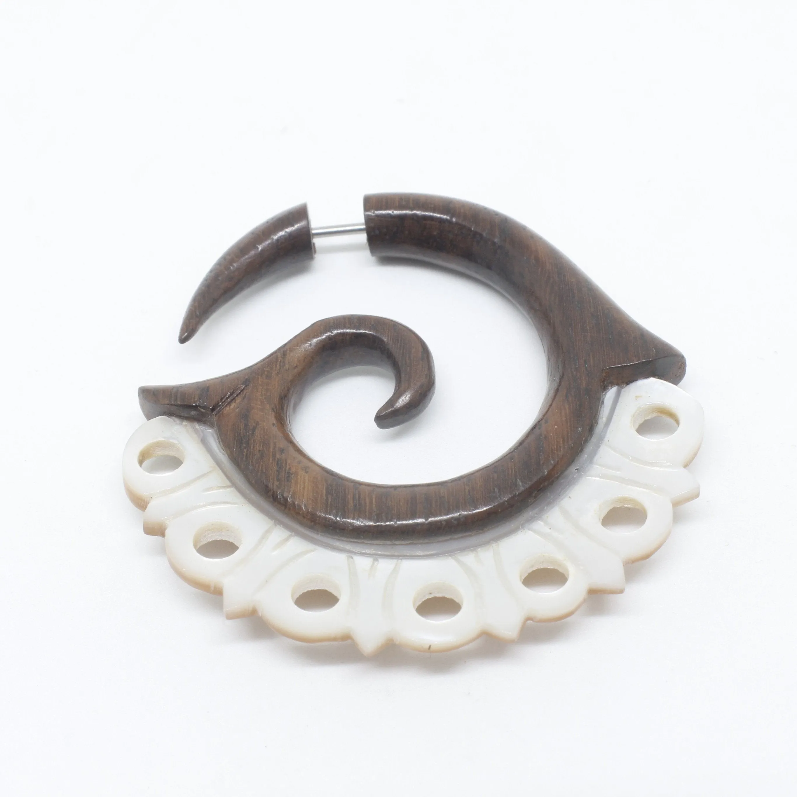 Shell Pattern Narra Wood Stretchers