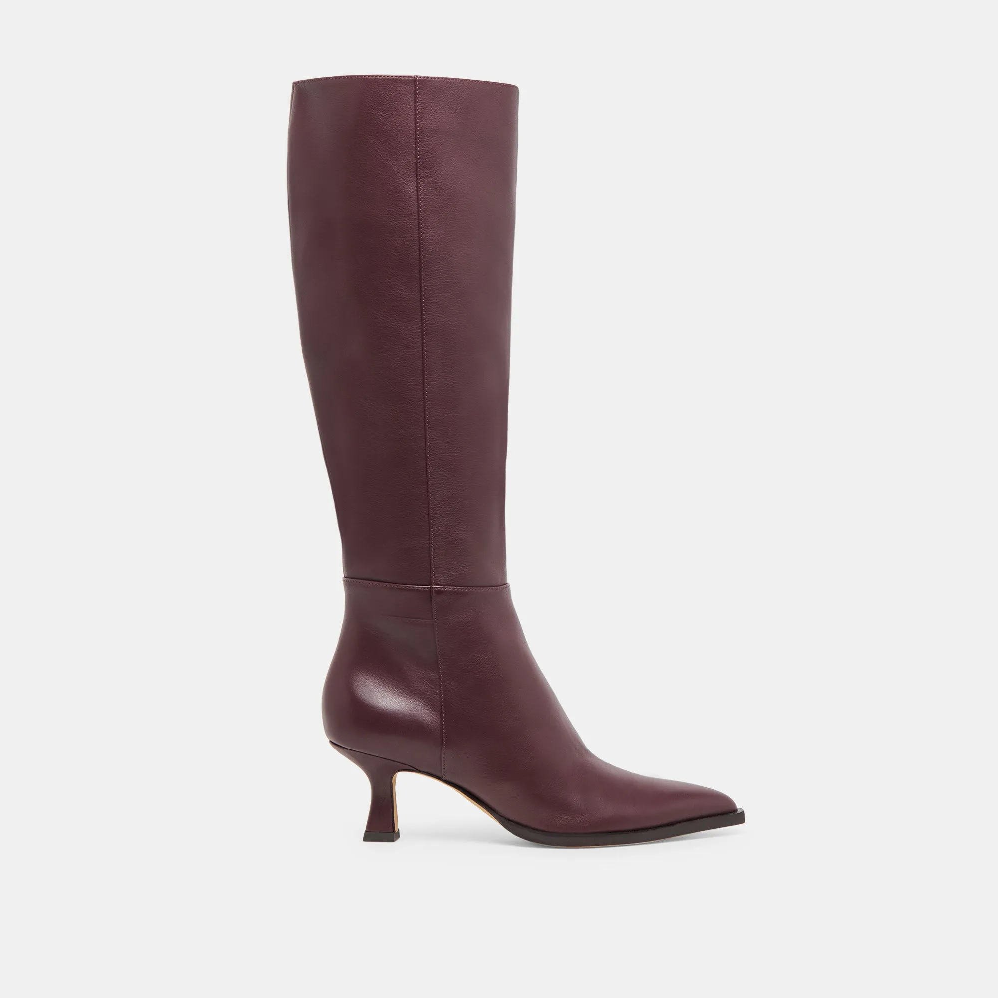 Seamless Comfort Winter Walker AUGGIE BOOTS WINE LEATHER