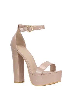 Shocking - Ankle Strap Platform High Heels