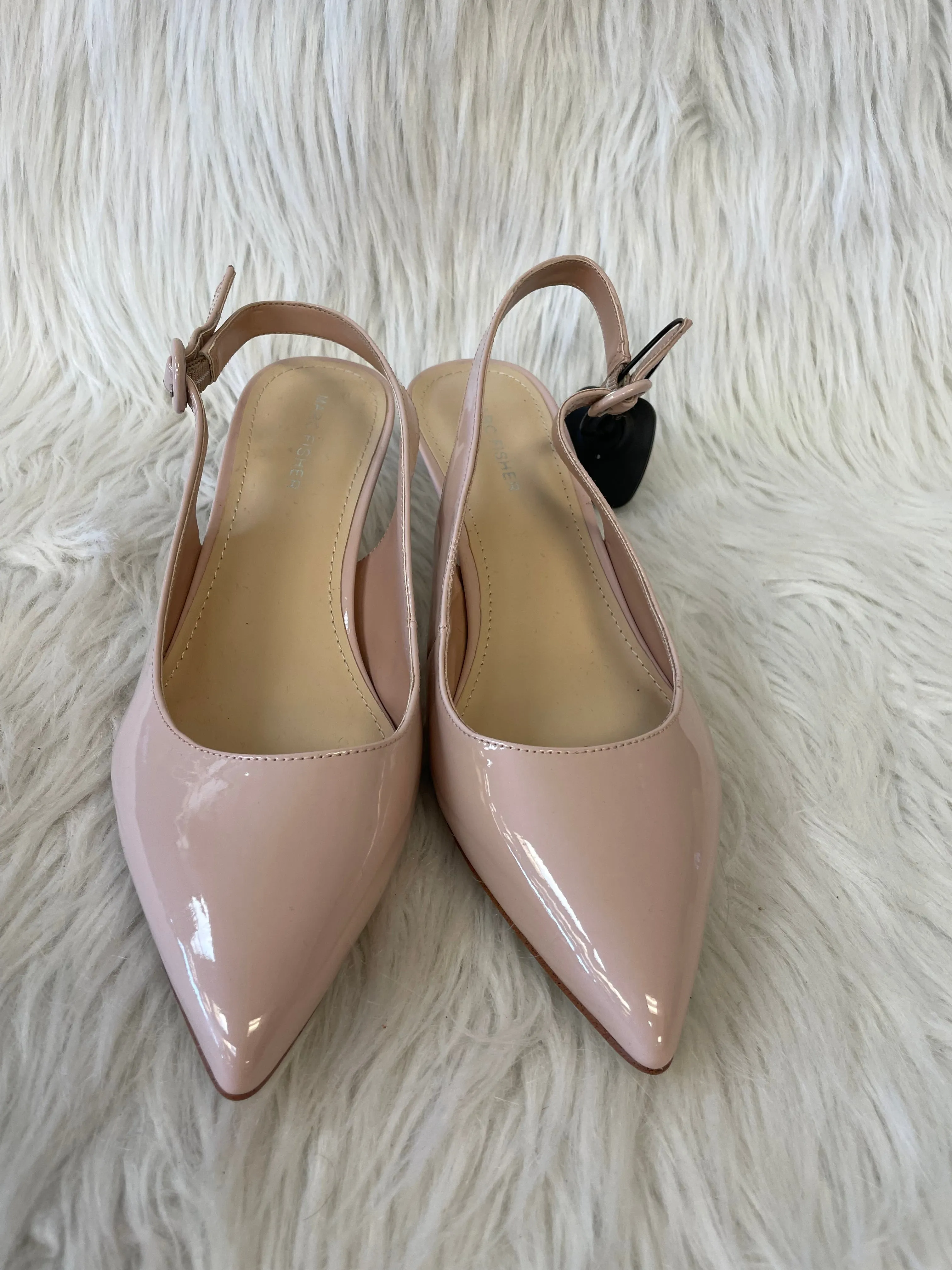 Shoes Heels Kitten By Marc Fisher In Pink, Size: 8