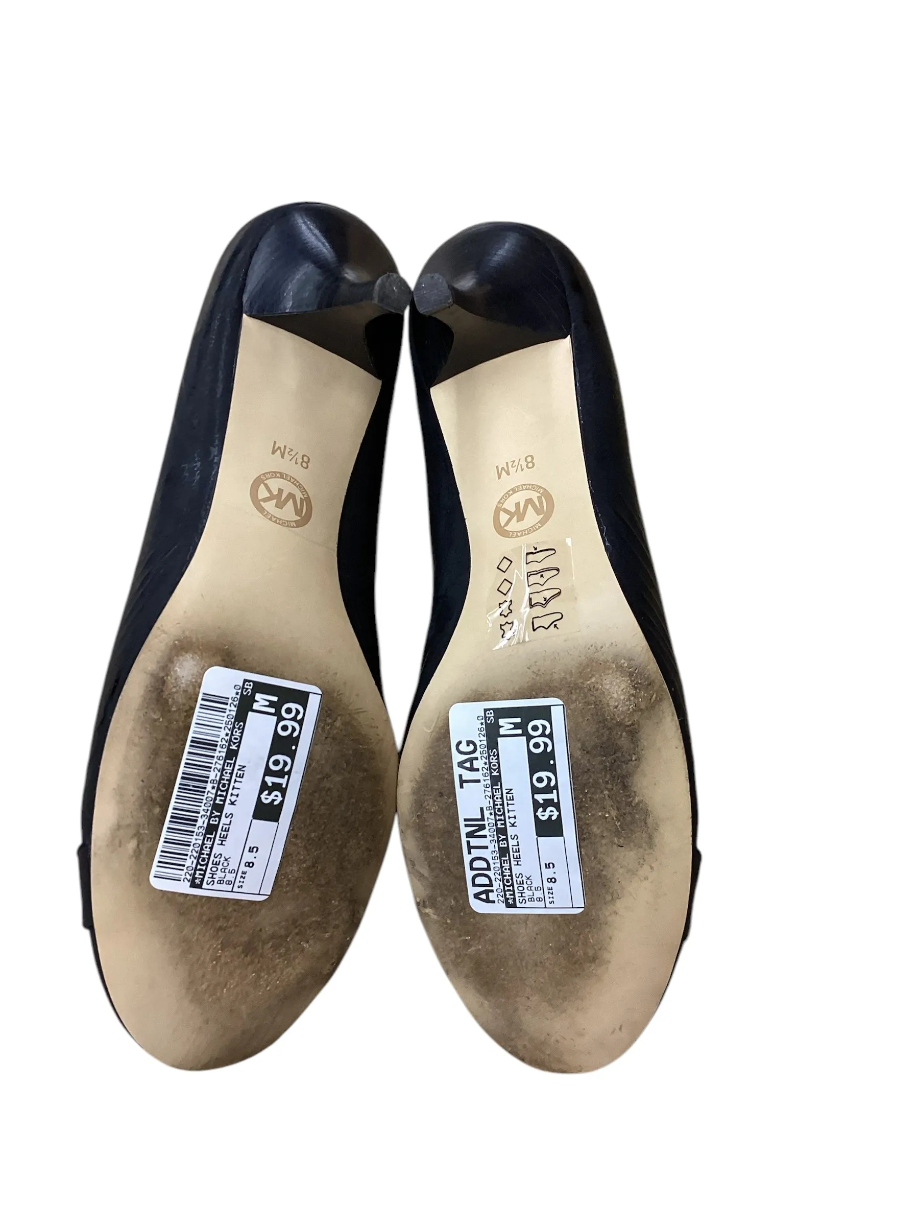 Shoes Heels Kitten By Michael By Michael Kors In Black, Size: 8.5