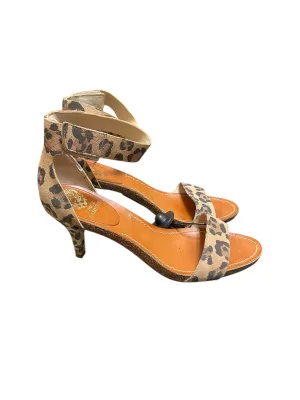 Shoes Heels Kitten By Vince Camuto In Animal Print, Size: 10