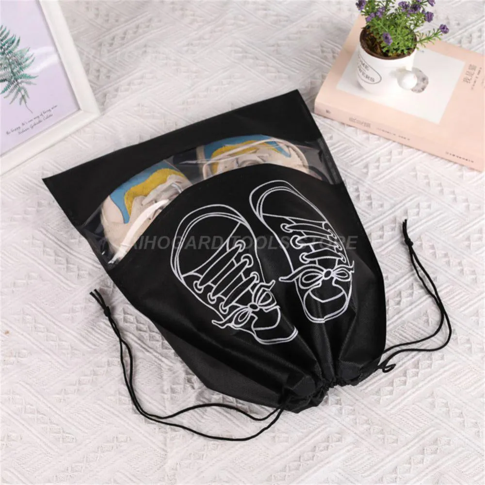 Shoes Storage Bag Multi Size Household Organizer Closet Organizer Bundle Pocket Travel Portable Bag Drawstring Bag Organizer