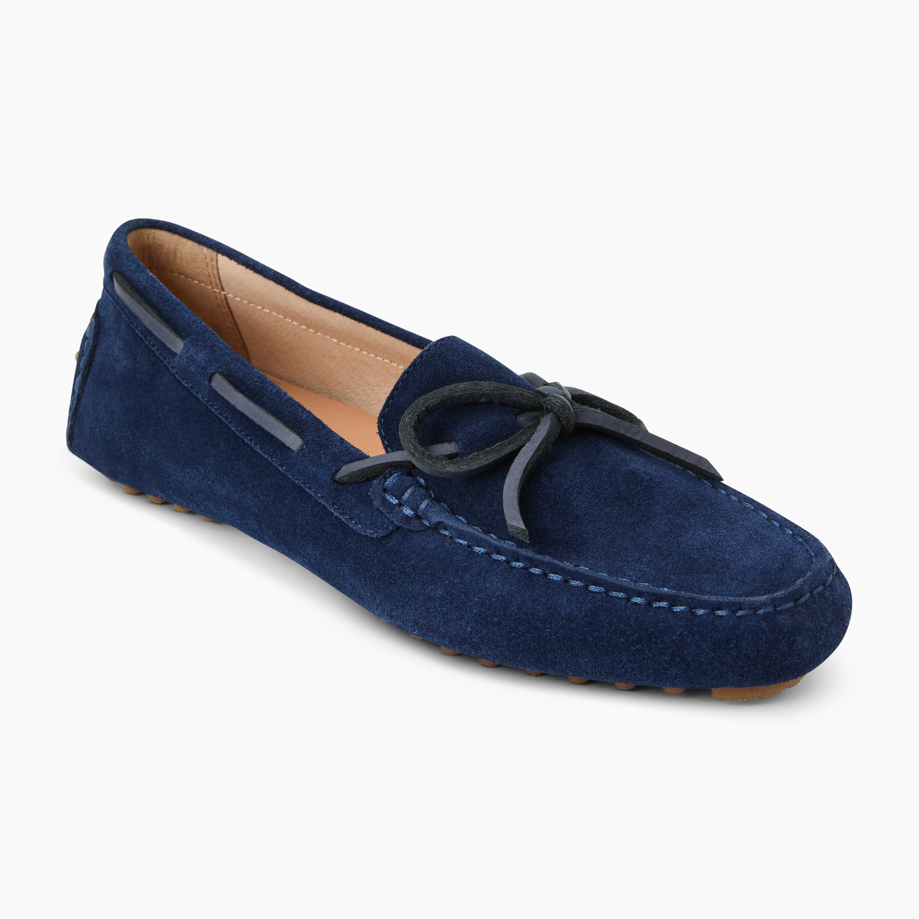 Shore Suede Driver Relaxed Look Support Walk