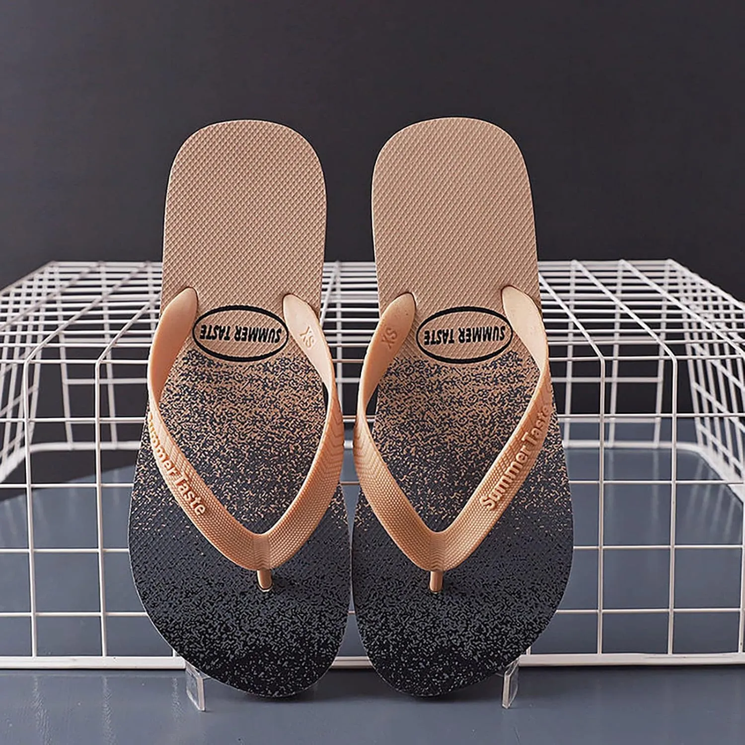 Shower Flip Flops for Men Women Non Slip Rubber Flat Slippers Quick Drying Bathroom Shower Shoes Comfort Outdoor Beach Pool Thong Sandals Summer Vacation Accessories Slippers