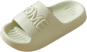 Shower Sandals Ultra Comfort Non-Slip Shower Sandals Indoor and Outdoor Non Slip Quick Drying Cloud Slides for Women with Arch Support