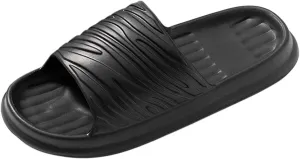 Shower Shoes Non Slip Quick Drying Bathroom Slippers for Women Men Non Slip Quick Drying Cloud Slides for Women with Arch Support
