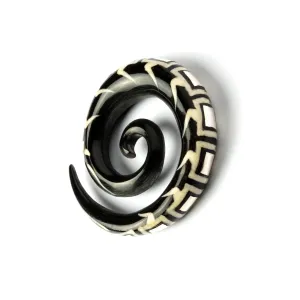 Silver Centipede Spiral Gauges