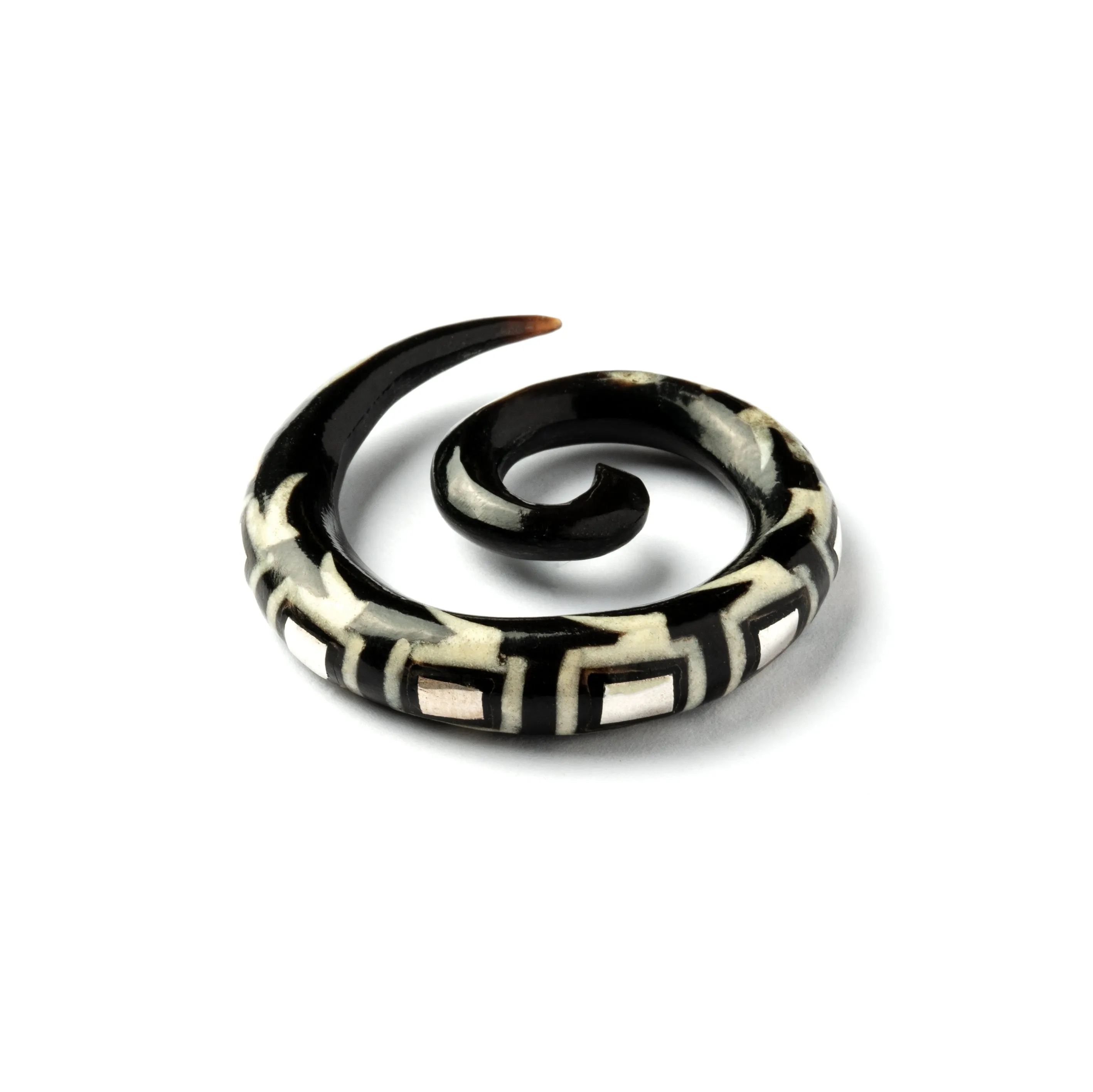 Silver Centipede Spiral Gauges