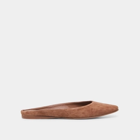 Health Step EILA FLATS DK BROWN SUEDE