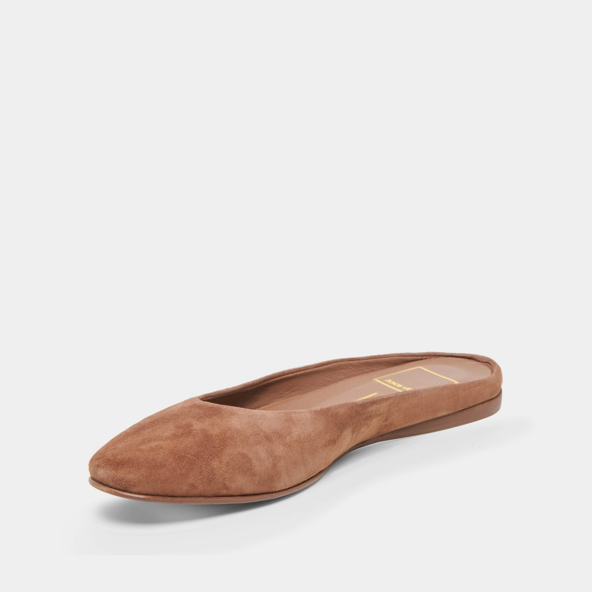 EILA FLATS DK BROWN SUEDE Easygoing Wear