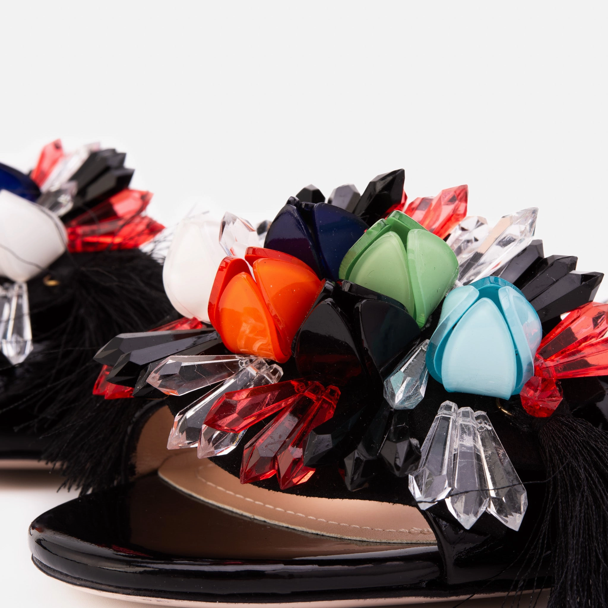 The Vigo Black Leather Block Heel Women Sandal City Easy Durable Outsole Lug Pattern