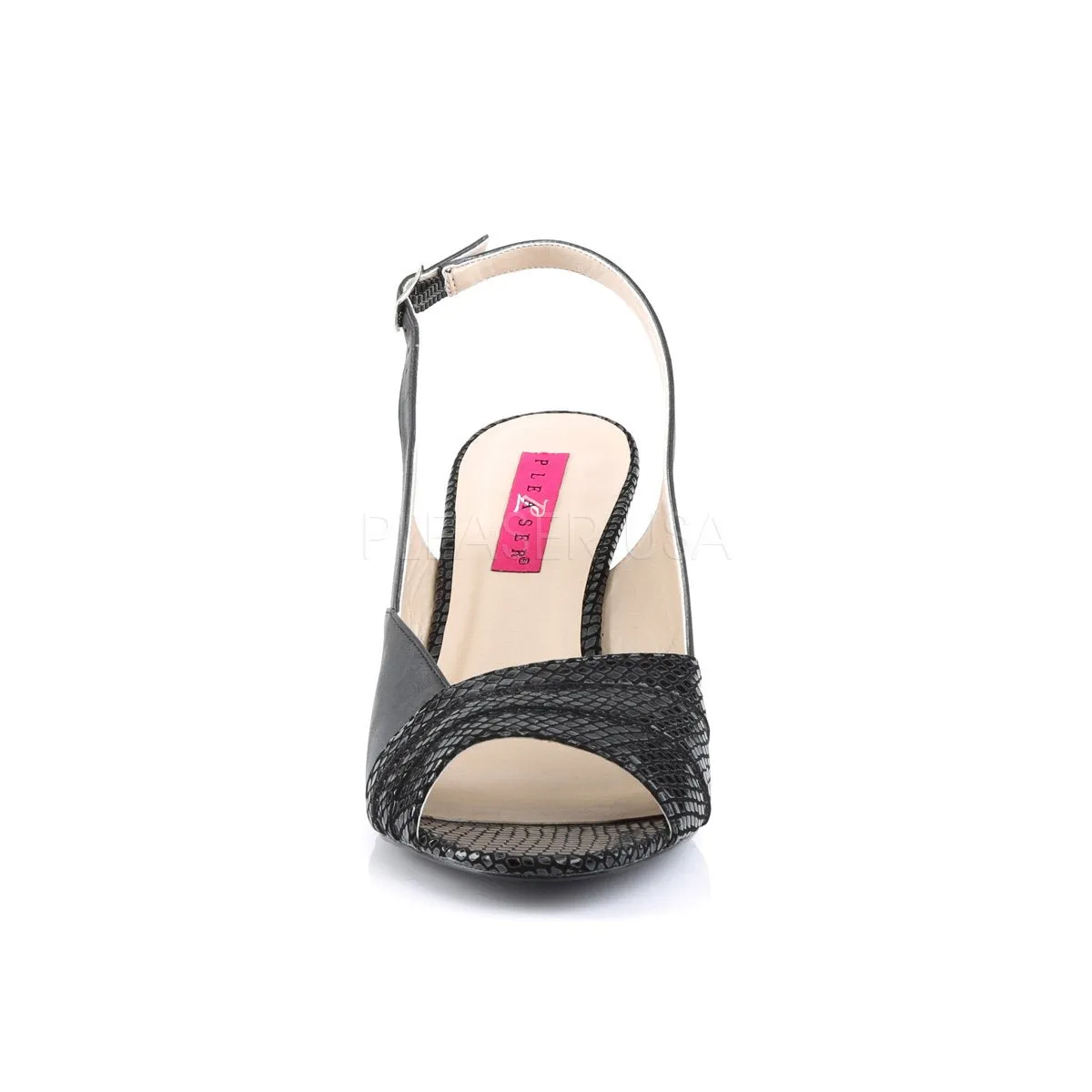 Slingback Wedge Peep Toe Sandal Shoes 3-inch Heel 3-colors KIMBERLY-01SP