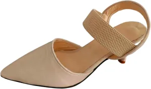Slip on Elegant Pumps Women's Fashion Pointed Toe Solid Color Fine High Heeled Sandals