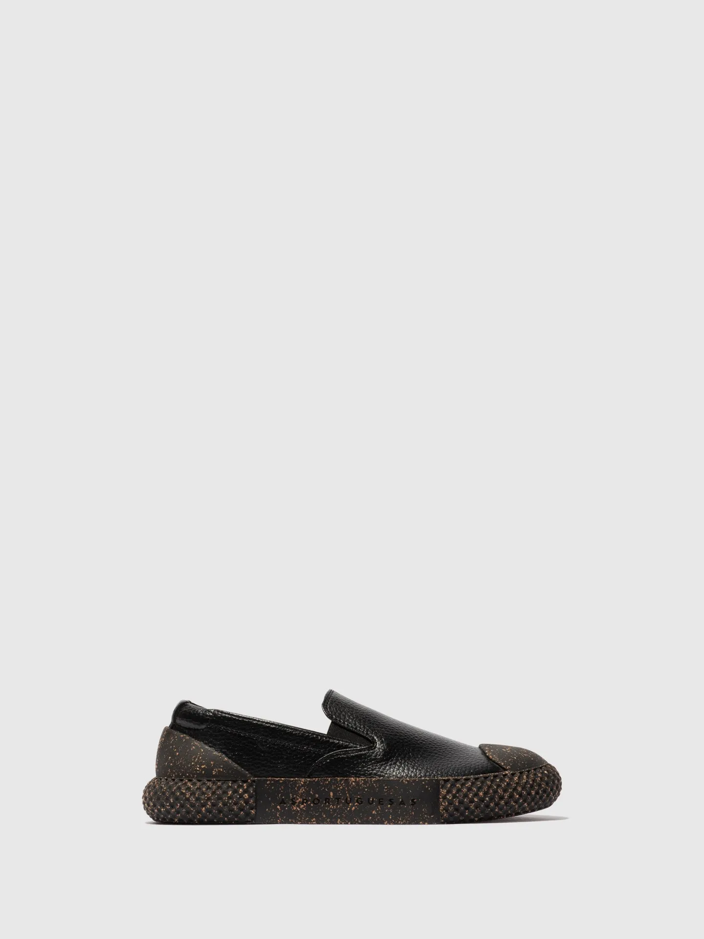 Slip-on Espadrilles TURF BLACK LEATHER