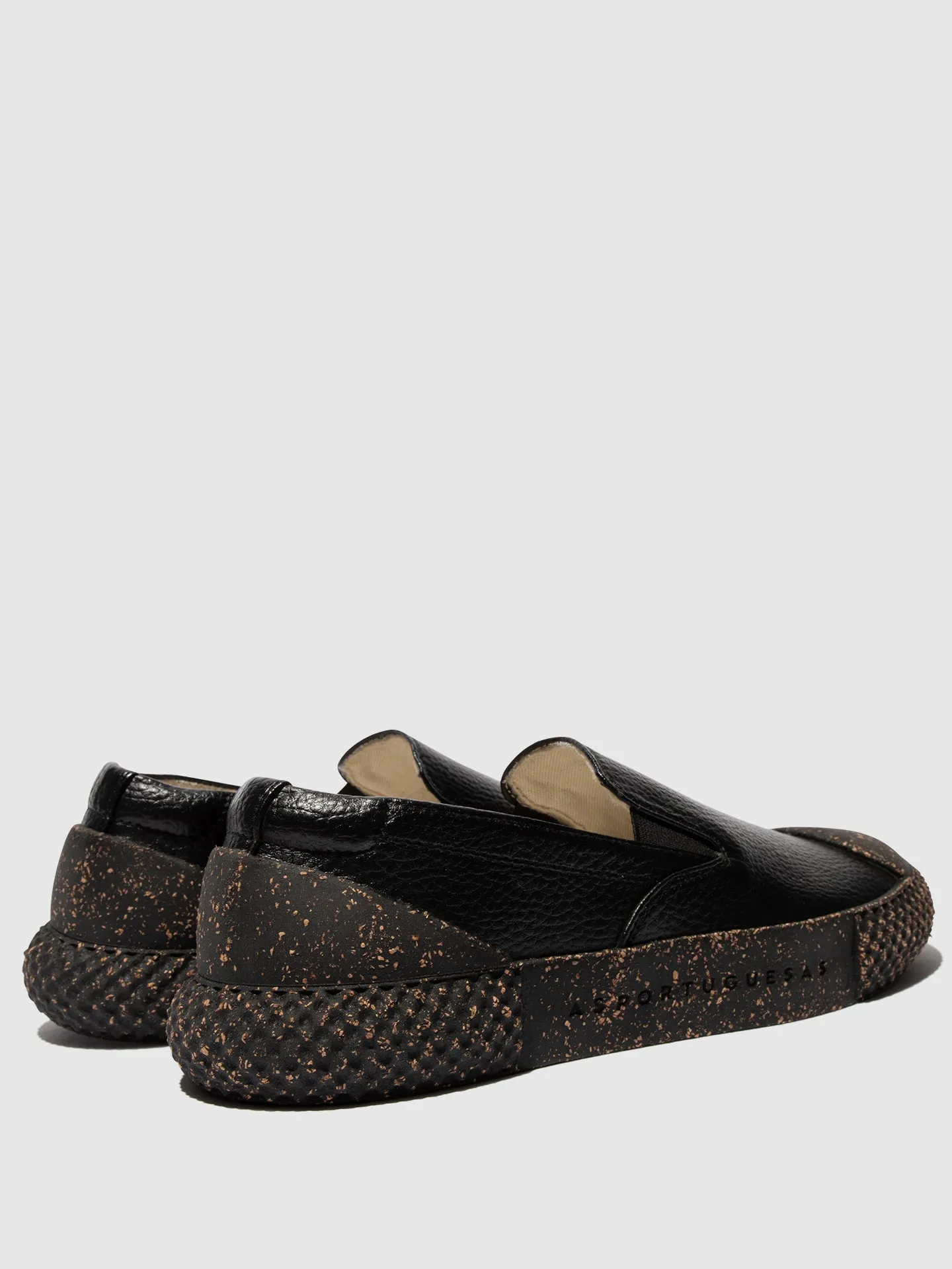 Slip-on Espadrilles TURF BLACK LEATHER