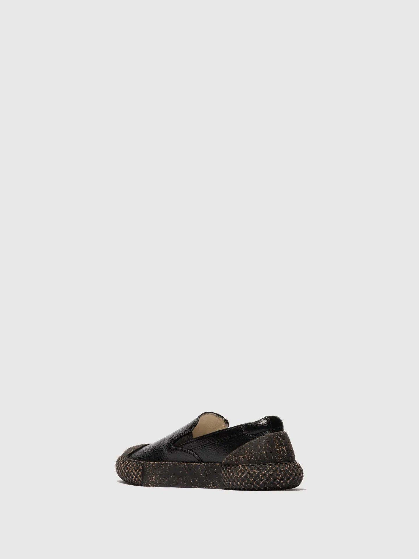 Slip-on Espadrilles TURF BLACK LEATHER